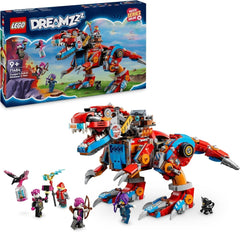 LEGO Dreamzzz 2-i-1 Coopers Dino-Mech C-Rex Legetøj Pterodactyl T.Rex Actionfigur til drenge og piger Kreativt legetøjseventyrsæt Gave til 9 år 71484 Byggesæt Beuche den LEGO-Store Standardtitel