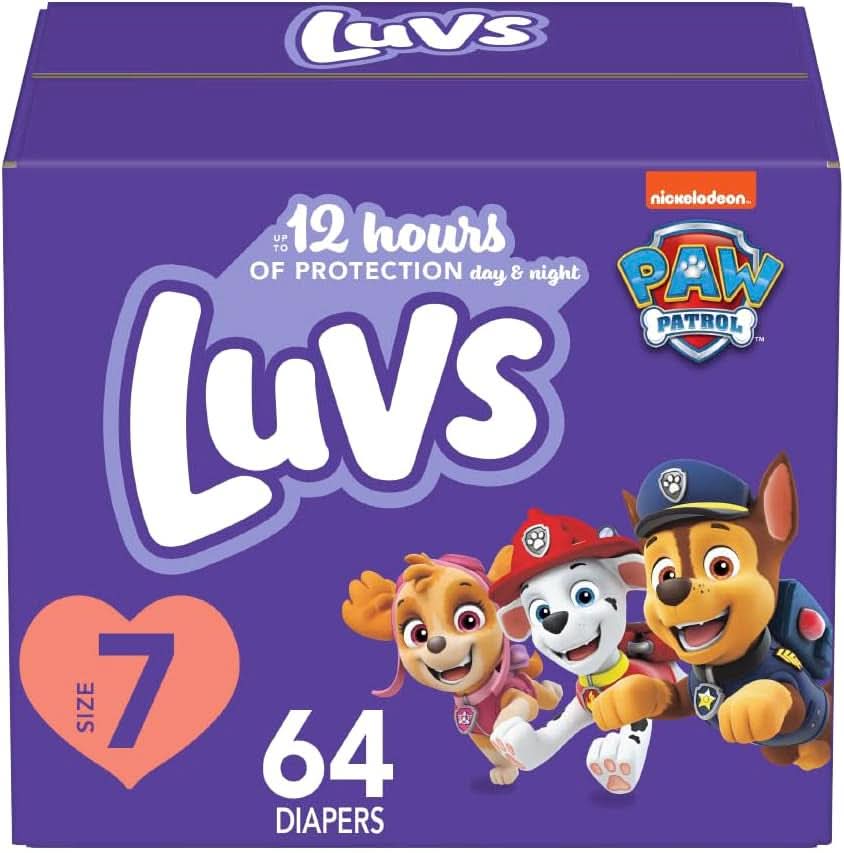 Paw Patrol, Scutece de unică folosință pentru copii Mama si Copilul Naty Shop 64 Size 7