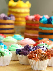 Set de coloranți alimentari pentru paste Sugarflair/4, coloranți alimentari pentru paste, fondant, marțipan, pastă de zahăr, cremă de unt și multe altele: Verde macabru, Violet struguri, Roșu sângeriu