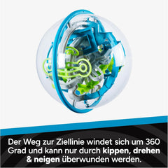 Spin Master Games Perplexus Rebel, labirint 3D cu bile și 70 de obstacole - pentru fanii Perplexus îndemânatici, cu vârsta de 6 ani și peste