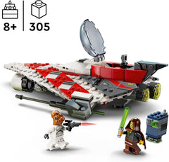 LEGO Star Wars Jedi Bobs Starfighter byggelegetøj Starship Legetøjsklodser Populær karakter Fødselsdagsgave til drenge piger og alle fans over 8 år 75388 byggesæt Beuche den LEGO-Store