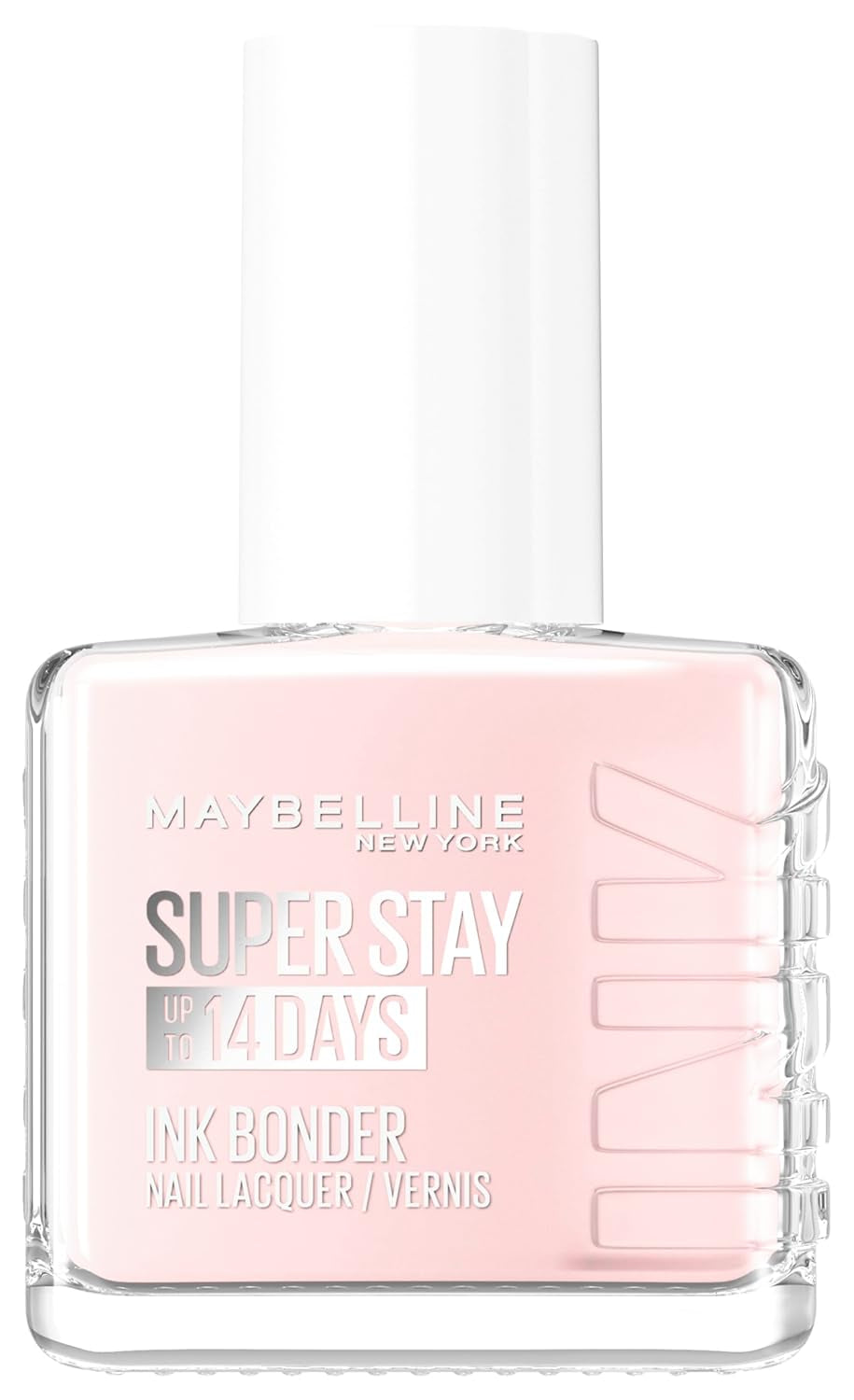 Maybelline New York Super Stay Ink Bonder 113 Barely Sheer - langtidsholdbar neglelak til stærke negle og intens farve, 12,3 ml