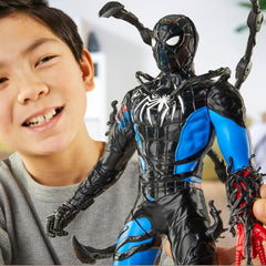 Marvel Spider-Man Venomversus Spider-Man Color Changer Actionfigur med tilbehør Actionfigurer Naty Shop