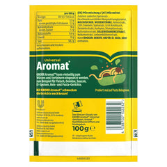 Knorr Würzmittel Nachfüllpackung Aromat Gewürzmischung zum Verfeinern von Speisen für hurtige Gerichte 100 g 1 Stück