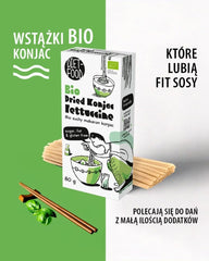 Fettuccine Konjac Shirataki Organic 80g - Lavt kalorieindhold og lavt kulhydrat, glutenfri, lavt kulhydrat, velegnet til keto diæter, med tapiokamel