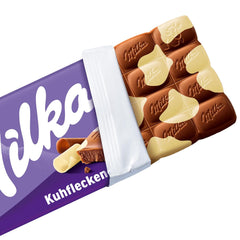Milka Cow Spots – Alpine mælkechokolade med hvid chokolade i cow spot design – 24 x 90g