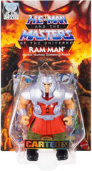 Masters of the Universe Origins Action Figure Ram Man din colecția de desene animate, Aprox. 14 cm înălțime, MOTU Ram Figure din anii 1980 TV, Design detaliat și accesorii, JBM77 Action figures Naty Shop