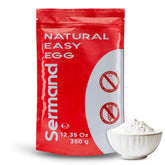 Eiweißpulver für Baiser (350 g) | Pasteurisiertes Eiklar | Getrocknetes Eiweiß | Laktosefri Glutenfri | I wiederverschließbarem Zip-Beutel