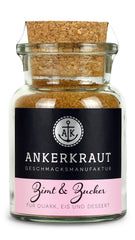 Ankerkraut Zimt & Zucker, 100g i korkglas