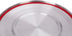Tatonka Food Bowl - Recipient / bol pentru alimente din oțel inoxidabil - Cu capac, cleme de fixare și scalare a volumului - 0,5L / 0,75L / 1L volum Cutii depozitare alimente Naty Shop