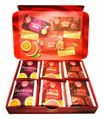 TEEKANNE Love Collection Box Amestec exclusiv de ceai de fructe - 3 X 10 pliculețe - 65 G