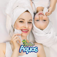 Aquas multifunktionelle toiletservietter 99% vand Pakke med 60 Baby Wet Wipes Naty Shop