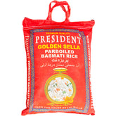 PRESIDENT - Golden Sella Basmati-ris, (1 X 5 KG)