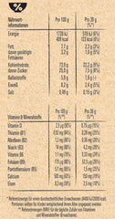 Korn (+20%), chokoladekaramelkorn og 41% fuldkorn, morgenmadsflager med vitaminer og mineraler, pakke med 2 (1 x 480 g)