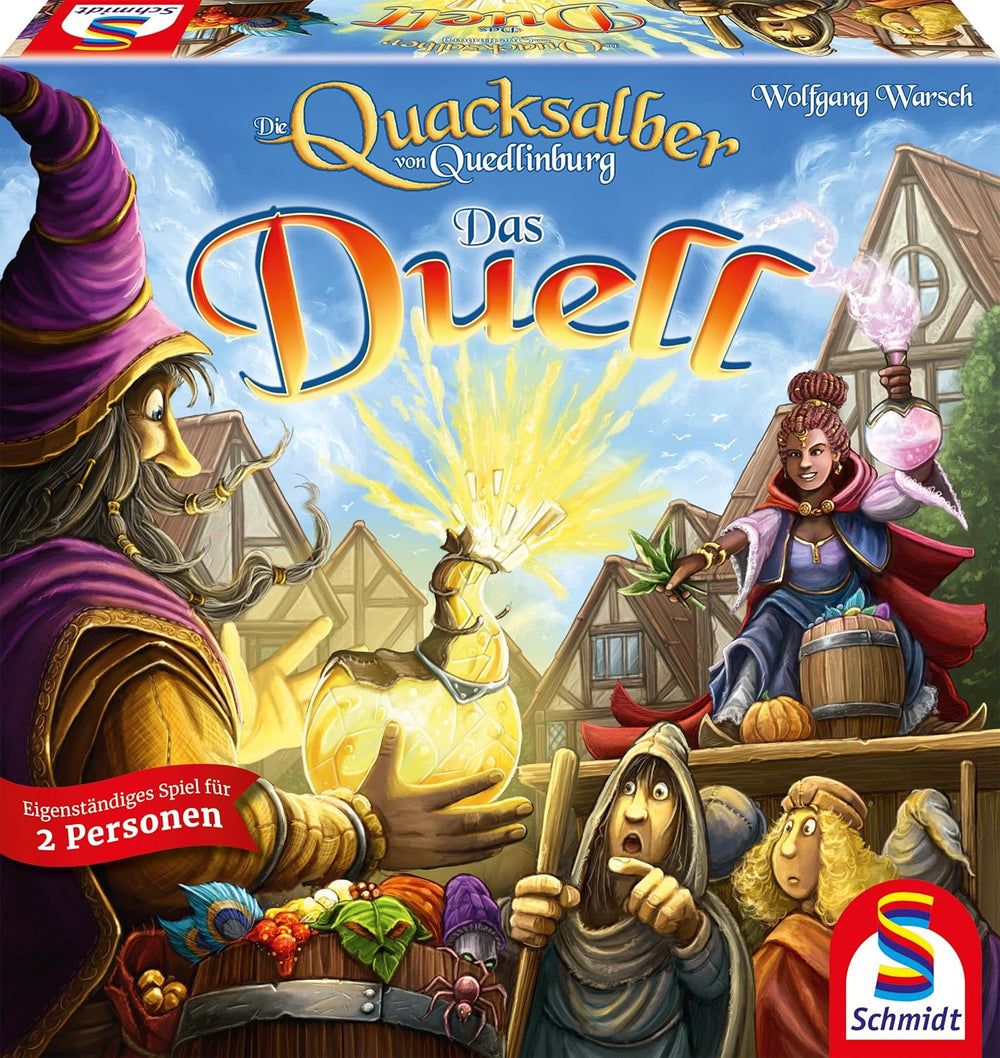 Schmidt Spiele 49447 Quacks of Quedlinburg, The Duel, Family Game