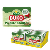 Pikante Kräuter Frischkäse| 10x200g | 100% naturlige ingredienser Ohne Konservierungsstoffe, Thickeners og Gesmackverstärker
