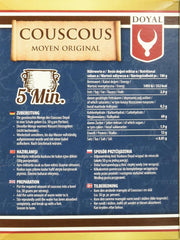 Couscous – Let og luftig couscous med en let nøddesmag – En typisk nordafrikansk specialitet – 1 x 500g