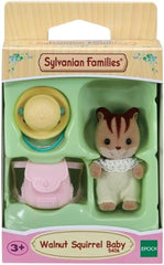 Sylvanian Families 5406 Walnut Squirrel Baby - Dukkehusfigurer Naty Shop Dukker