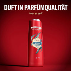 Old Spice Deep Sea 3-In-1 Gel de duș și șampon pentru bărbați Duș și baie Old Spice