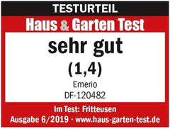 Oliefrituregryde Emerio 3.0L med Cold Zone-teknologi, 2000 W Hvidevarer Naty Shop