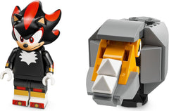 LEGO Sonic the Hedgehog Shadow the Hedgehog Escape Legetøj Motorcykel og videospil Figursæt Gave til gamere og fans 8 år gamle drenge og piger Fan vare 76995 Byggesæt Besuche den LEGO-Store