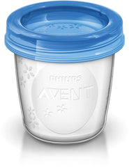 Philips Avent Austellungssystem Für Muttermilch, Becher Inklusive Deckel, Adapter (Model SCF618/10) Tilbehør Mad og Amning Bebe Naty Shop