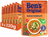 Orez expres BEN'S ORIGINAL™ Mediteranean 6 x 220g