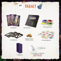 Kosmos 685027 Forest of Shadows, Samarbejdsspil for 2-4-årige, 7 år og opefter, Brætspil for børn, Med fremragende 3D-materiale, I 18 kapitler med cirka 15 minutters spilletid