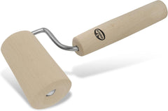 Dr. Oetker Teigroller aus Holz – Teigrolle aus højkvalitets Buchenholz – Perfekt für round und eckige Formen – ca. 18 x 7 cm, Rolle Durchmesser ca. 4,5 cm
