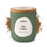 Potluck | Zimt Zauber | Würzmischung im Keramiktopf | 90g | Vegan, glutenfrei und mit natürlichen Inhaltsstoffen