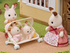 Sylvanian Families L5533 Triplets Klapvogn - Dukkehus Legesæt Naty Shop Dolls
