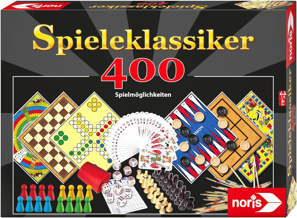 Klassiske Noris 606111688 spil med 400 spilmuligheder