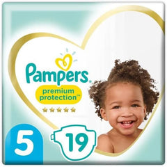 Nøgle Pampers PP str. S5 19 stk