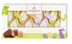 Niederegger | Nougatæg | 1 x 100g | Nougatæg i nødder, fløde og karamel med mandler | Dækket med mælkechokolade | påskeæg | påske gave