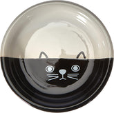 Bol de lapte ceramic pentru pisici FACE, Ø14 x 2 cm, 1 bucată