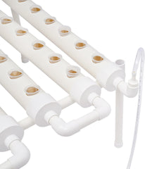Hydroponische Systeme Grow Set Hydrokultur Plante Grøntsag Hydroponic Pflanzen BewäSserung System Garten Kit Have Tool Pflanze Sites Dyrkning Hydroponics Hydroponisches Anzuchtsystem 54LöCher 6Rohr