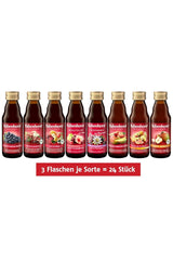 Rabenhorst minismagningspakke, 8 varianter eller 3 flasker (24 X 125 ml) Alkoholfri drikke Naty Shop