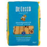 Mezzi Rigatoni pasta, pakke med 1 (1 x 500 g)