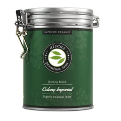 „Oolong Imperial BIO” Ceai Oolong din China vrac, fără aromă, ingrediente naturale Cutie de 150 grame de la Alveus