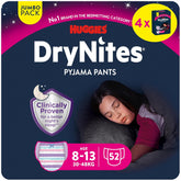 Huggies DryNites Natsengevædningsbleer til drenge 13 til ca. 8-13 år (30-48 kg) 33-dele (3x11) Jumbo Månedspakke XL bletrusser Vazba-badeprodukter