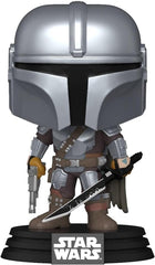 Funko Pop! Vinyl: Star Wars: The Mandalorian S9 - Figură de colecție din vinil - Idee de cadou - Marfă oficială - Jucărie pentru copii și adulți - Fani TV - Figură model pentru colecționari și exponate Action figures Naty Shop