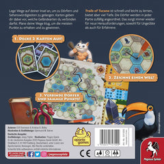 Pegasus Spiele 53150G - Tucanei Trails, White, M