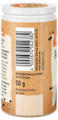 Ostmann Gewürze - Fleisch & Gyros Gewürzsalz | Pikantes Gewürz mit Mediterraner Note for gegrilltes und gebratenes Fleisch | Mit praktischem Streuaufsatz | 50 g i en si