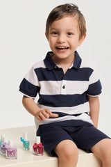 Snegle 516202 Top Coat Confetti Blue Baby Neglelak, Vandbaseret, Vaskbar, Sikker, Vegansk