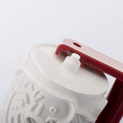 Westmark Spekulatiuswalze, Mit 7 verschiedenen Motiven, Længde: 17,2 cm, Kunststoff, Klausi, Weiß/Rot, 32162270