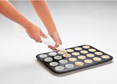 Zenker 6541 Black Metallic 24Er Mini-Muffinform – Antihaftbeschichte Für Perfekte Mini-Muffins, Ø 4,5 Cm, Made in Germany Forme og bageplader Naty Shop