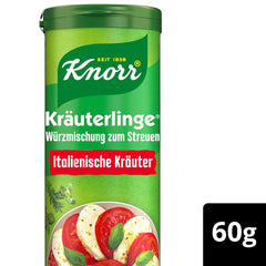 Knorr Kräuterlinge Italienische Kräuter Würzmischung zum Streuen für Pasta, Gemüse eller enen Salat 60 g