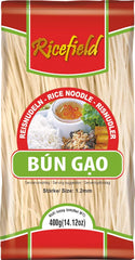 Ricefield Rice Nudles, Vermicelli, 1,2 mm, Bun Gao (1 x 400 g)
