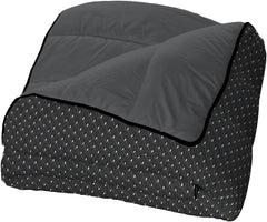 Bleu Câlin Trykt 1 person Hermance quilt, polyester, blå/grå, 140 X 200 Cm Dyner og dyner Naty Shop