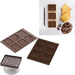 Silikomart 22.164.77.0165 CKC04, kageudstikker, Silicon Gnam Gnam Shape, 6 hulrum. (CKC04) Køkken Naty Shop